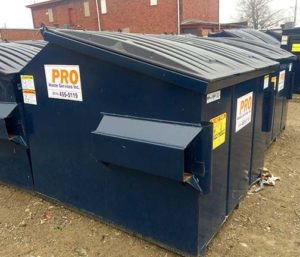 Pro Waste Front Load Container - Pro Waste Services Inc.